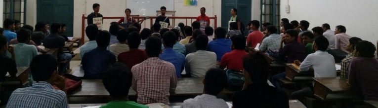 पटना कॉलेज में चलाया गया क्लास कैंपेन